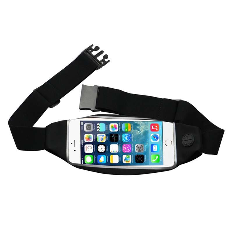 Unisex átlátszó PVC vízhatlan Phone Pocket Egyedi Waist Bag